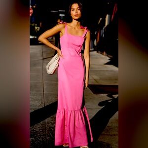 Chic Pink Maxi Dress